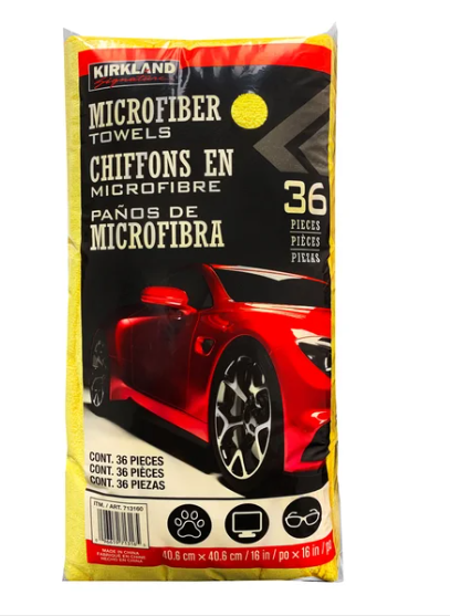 KIRKLAND SIGNATURE Microfibre Towels 36 Pieces