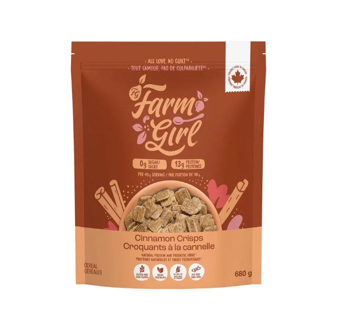 Farm Girl Gluten Free Cinnamon Crisps 680 G