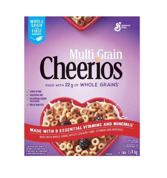 Multi-Grain Cheerios Jumbo Pack 1.24 Kg