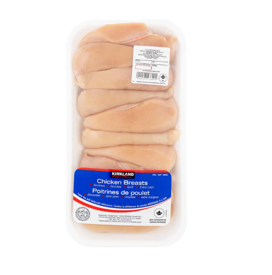 KIRKLAND SIGNATURE Boneless Skinless chicken Breast 2.2 Kg