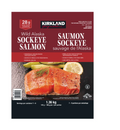 KIRKLAND SIGNATURE Frozen Wild Alaskan Sockeye Salmon 1.36 Kg