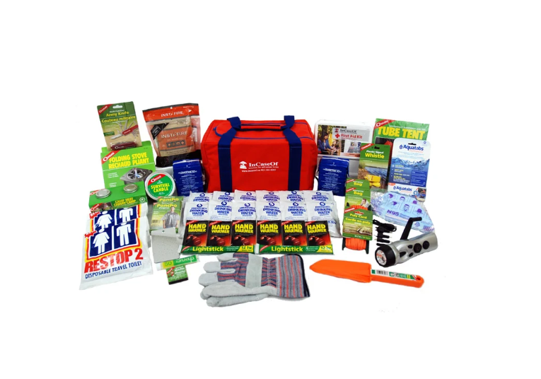 In Case Of - 2 Person Deluxe 72 Hour Emergency Kit: 2 Person