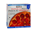 KIRKLAND SIGNATURE Pepperoni Thin Crust Pizza 4x555 G