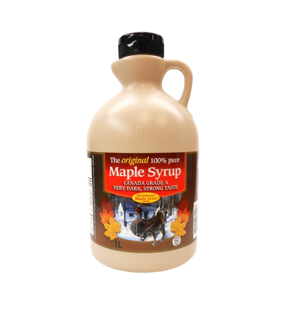 Old-Fashioned Maple Crest, Canada Grade A Maple Syrup 1 L