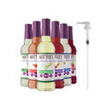Matteo's Sugar Free Cocktail Mix Variety Pack : 6x750 ml + 1 Pump