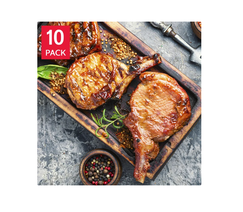 Berkshire Sired Pork Rib Chops-2x220 G (7.8 oz)x 5 Pack