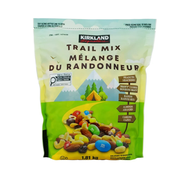 KIRKLAND SIGNATURE Trail Mix 1.81 Kg