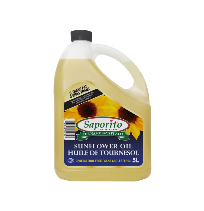 Saporito Sunflower Oil 5 L