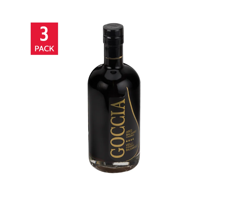 Goccia Aged 8 Year Balsamic Vinegar 3x500 ml