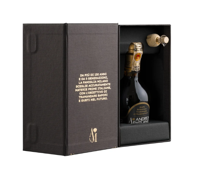Andrea Milano Traditional Balsamic Vinegar of Modena DOP, 25 Years :100 ml