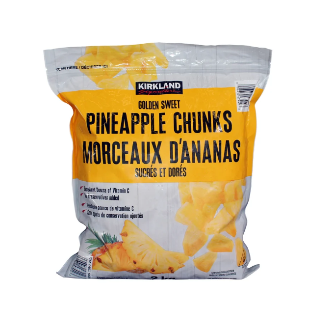 KIRKLAND SIGNATURE Golden Sweet Pineapple Chunks