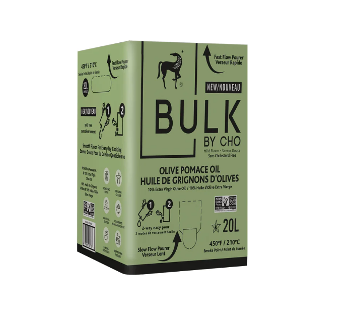 Bulk by CHO Tunisian Olive Pomance and Extra Virgin Olive Oil 20 L