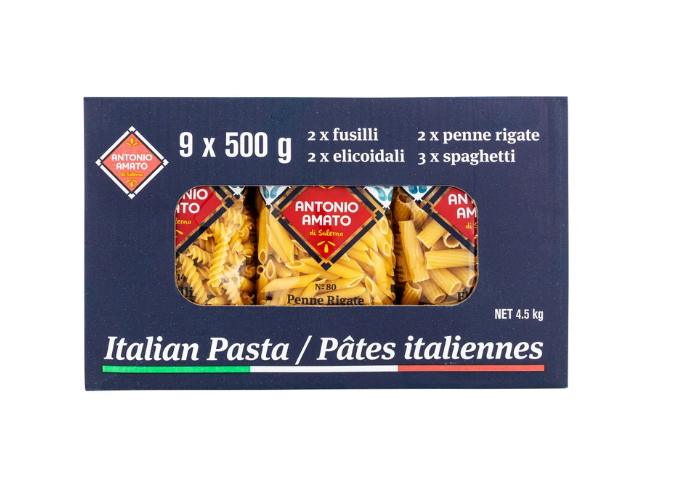 Antonio Amato Pasta Variety Pack 9x500 G
