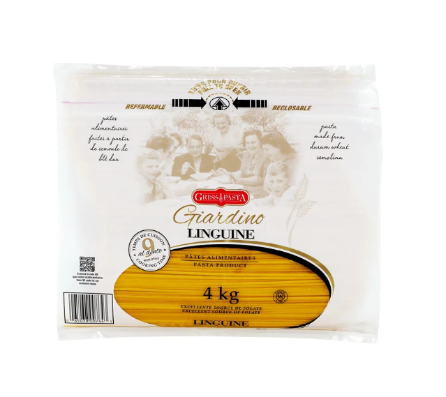 Griss Pasta Giardino Linguine 4 Kg