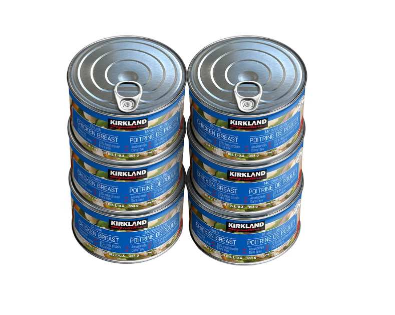 KIRKLAND SIGNATURE Chicken Breast Canned 6x354 G