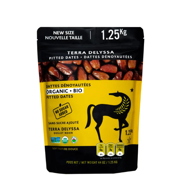 Terra Delyssa Organic Deglet Noor Pitted Dates 1.25 Kg