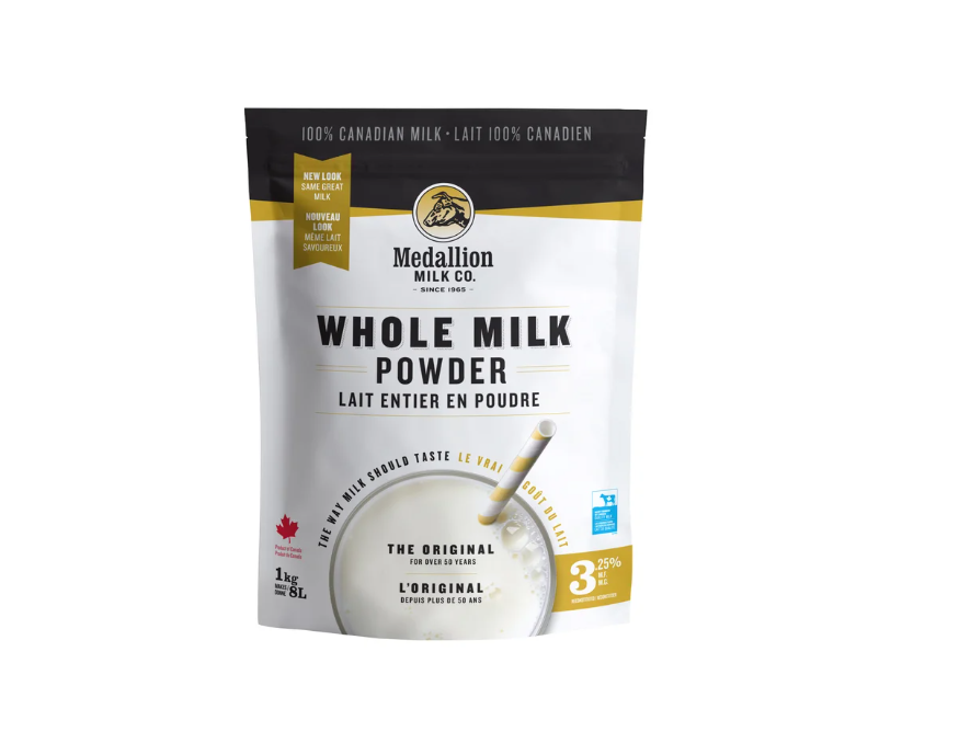 Medallion Milk Co. Whole Milk Powder 1 Kg