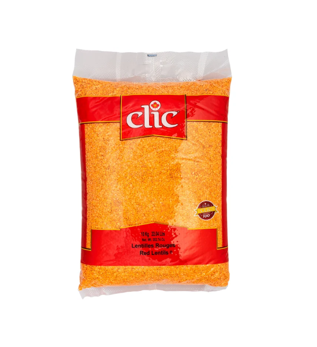Clic Red Lentils 10 Kg