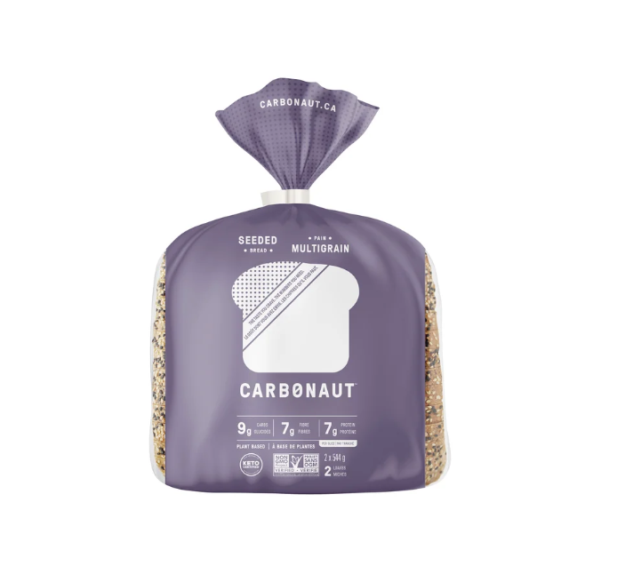 Carbonaut Seeded Keto Bread 2x544 G