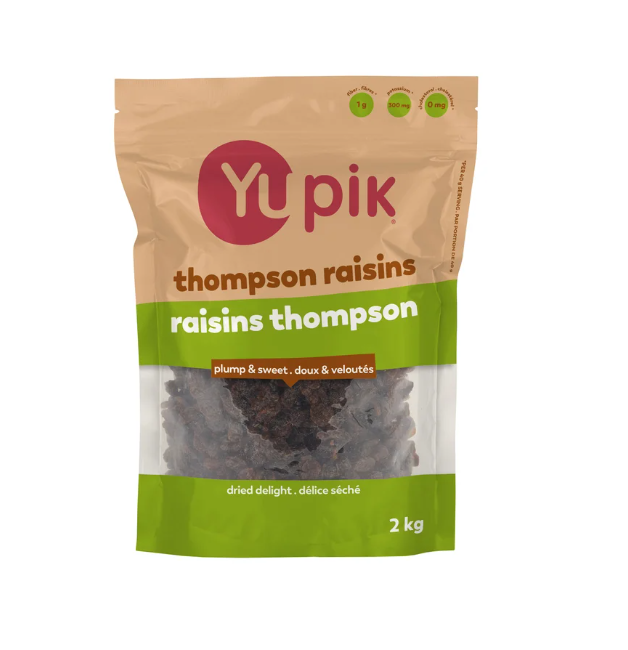 Yupik Thompson Raisins 2 Kg