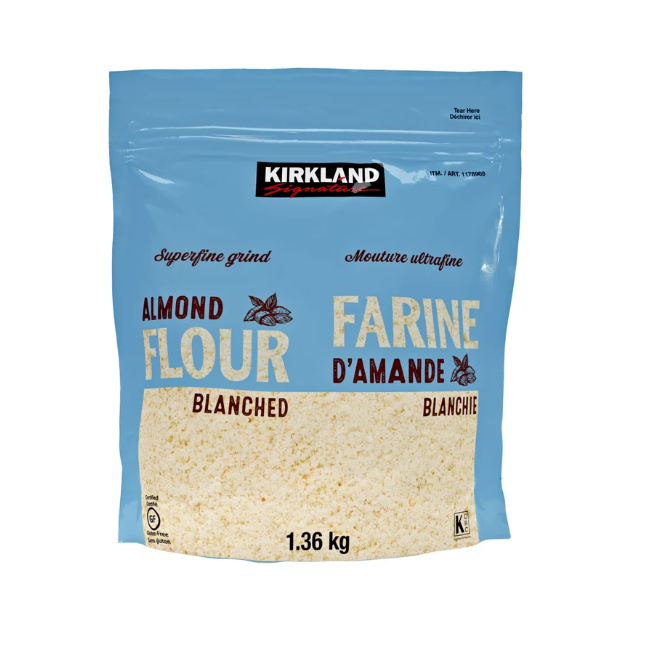 KIRKLAND SIGNATURE Superfine Grind Almond Flour, Blanched -1.36 Kg