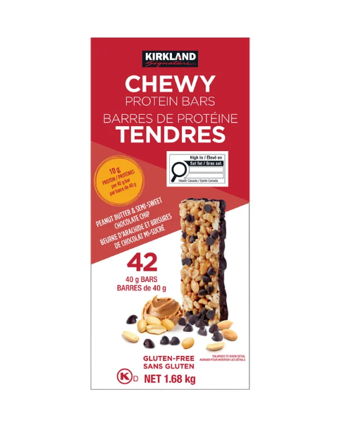 KIRKLAND SIGNATURE Protein Bars 42x40 G