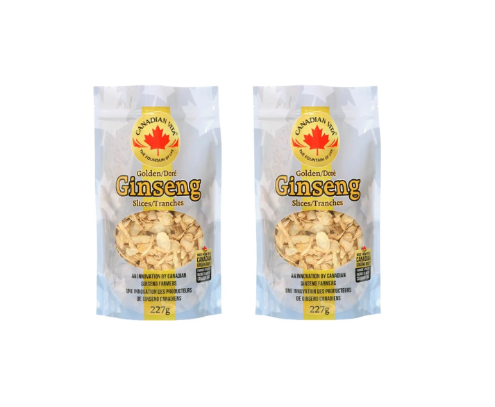 Canadian Vita Golden Ginseng Slices 2x227 G