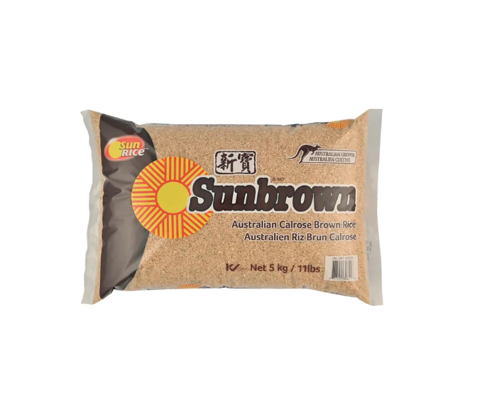 Sunbrown Australian Calrose Brown Rice 5 Kg
