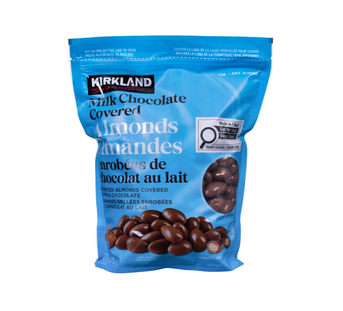 KIRKLAND SIGNATURE Chocolate Covered Almonds 1.5 Kg