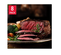 Northfork Elk Steaks- 2x142 G(5 oz)x 8 Pack