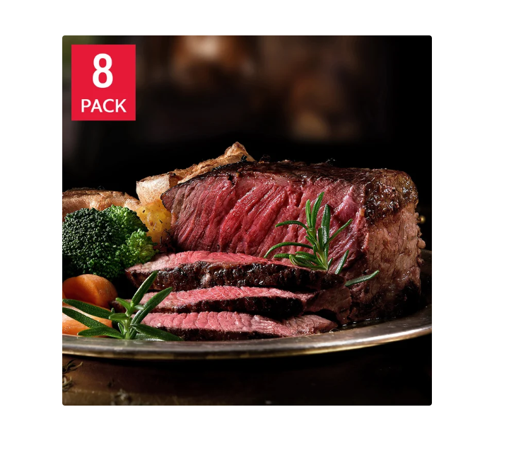 Northfork Elk Steaks- 2x142 G(5 oz)x 8 Pack