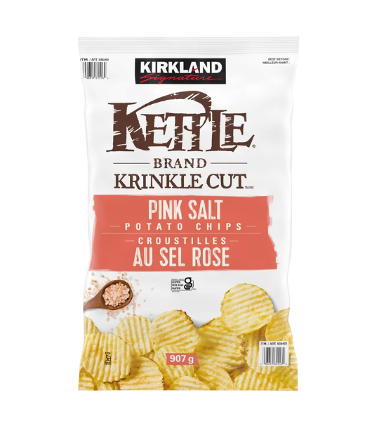 KIRKLAND SIGNATURE Salt Potato Chips 907 G