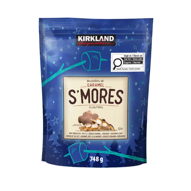 KIRKLAND SIGNATURE Caramel S'Mores Cluster 748 G