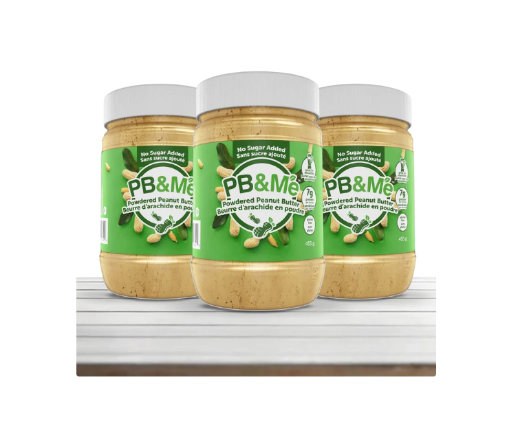 PB & Me Powdered Natural Peanut Butter 3x453 G