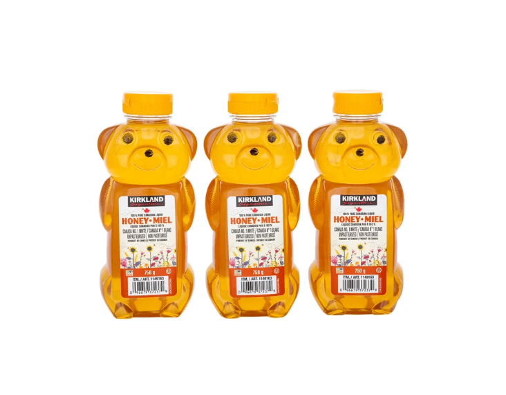 KIRKLAND SIGNATURE Liquid Honey 3x750 G