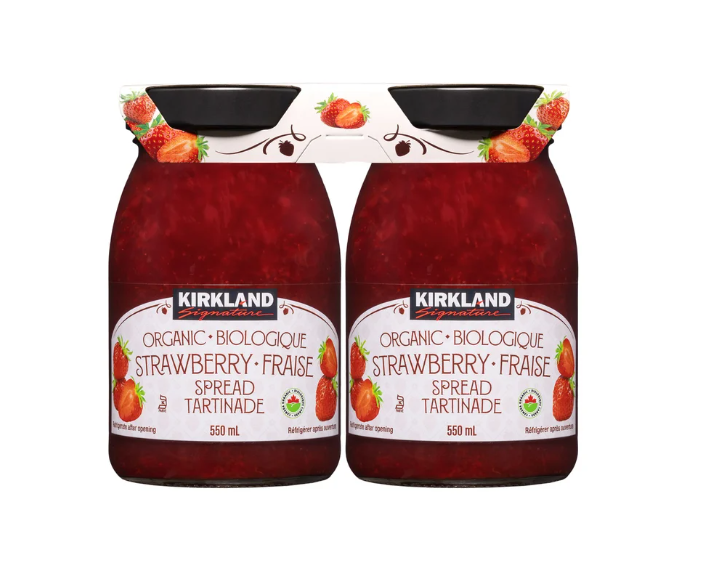 KIRKLAND SIGNATURE Strawberry Spread 2x550 ml