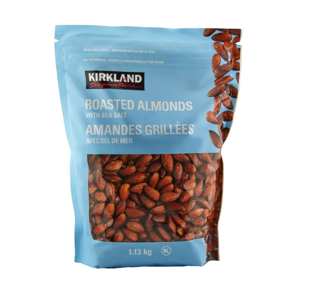 KIRKLAND SIGNATURE Roasted Almond with Sea Salt 1.13 Kg