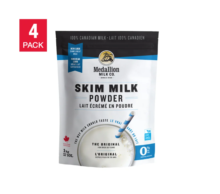 Medallion Milk Skim Milk Powder 4x1 Kg
