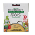 KIRKLAND SIGNATURE Chicken Broth 6x946 ml
