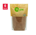 Yupik Organic Coconut Palm Sugar : 1 Kg (2.2 lb),6 Pack