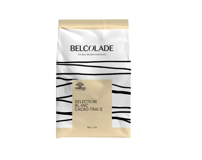Belcolade 28% White Chocolate Drops 5 Kg