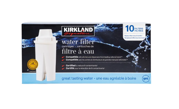 KIRKLAND SIGNATURE Water Filter Cartridges 10 Pack