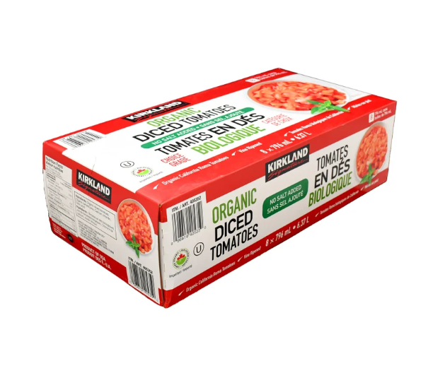KIRKLAND SIGNATURE Diced Tomato 8x796 ml