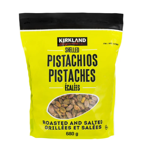 KIRKLAND SIGNATURE Shelled Pistachios 680 G