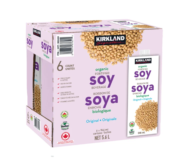 KIRKLAND SIGNATURE Soy Beverage 6 Count:946 ml