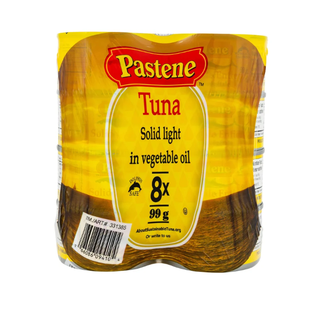 Pastene Solid Light Tuna 8x99 G