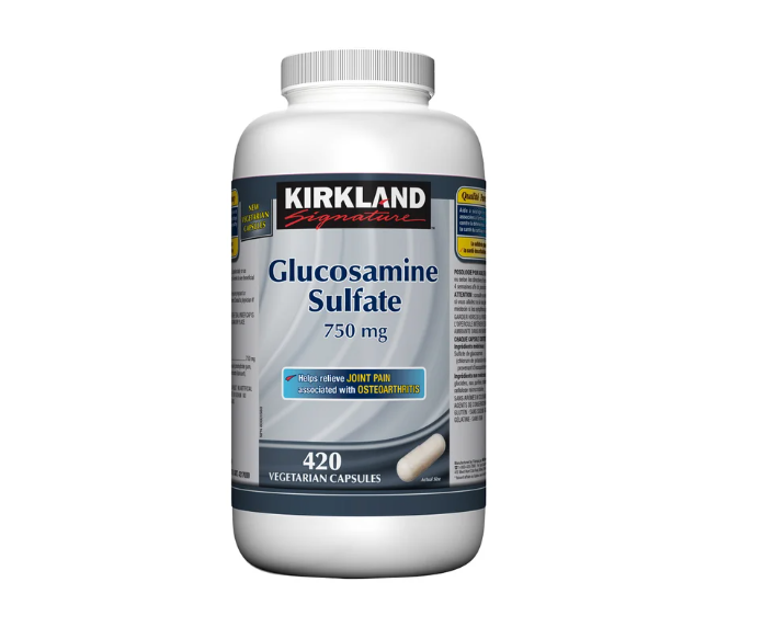 KIRKLAND SIGNATURE Glucosamine Sulfate 750 mg:420 Capsules