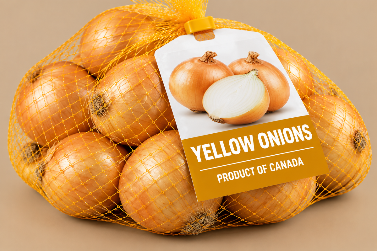 Yellow Onions Product of Canada 4.54 Kg/ 10 lb