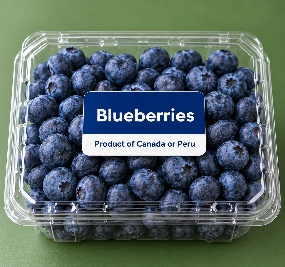 Blueberries, Product of Canada or Peru  510 g / 18oz