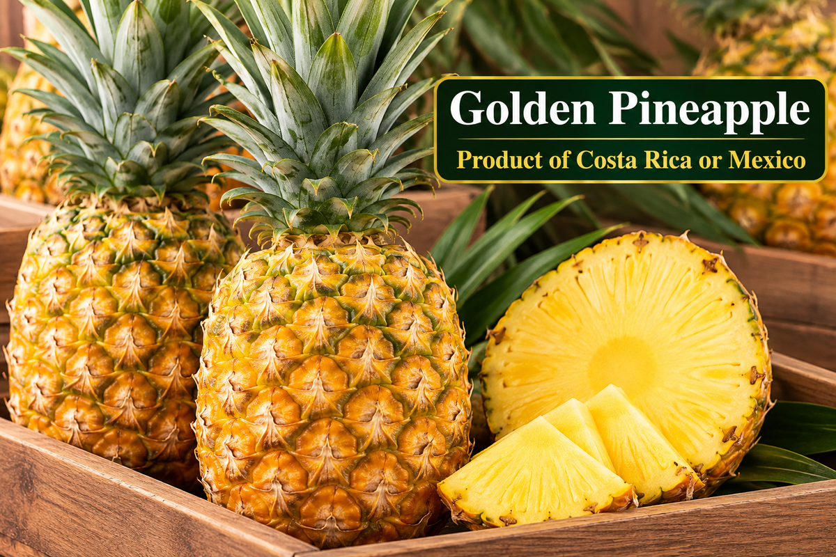 Golden Pineapple Product of Costa Rica or Mexico 6.49 each